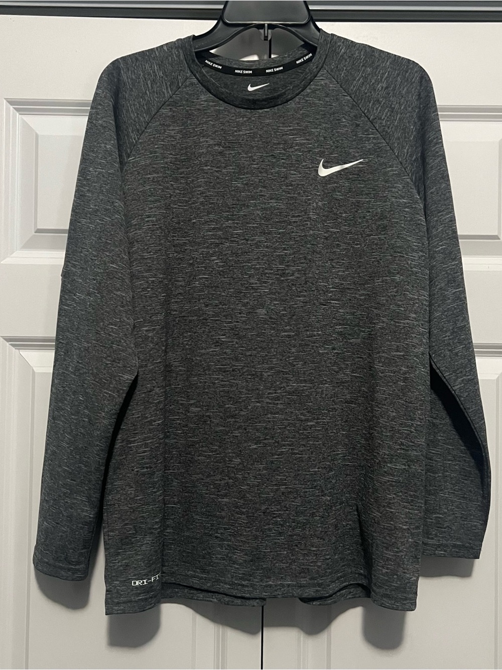Nike Dri-FIT Gray Heather Long Sleeve Shirt